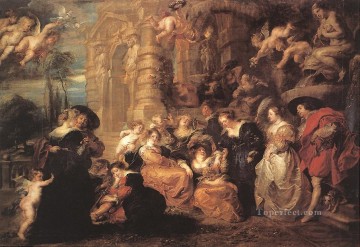  rubens - Garden of Love Baroque Peter Paul Rubens